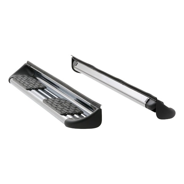 STAINLESS STEEL SIDE ENTRY STEPS POLISHED